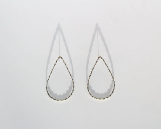 Boucles d'oreilles argentées Naja #02